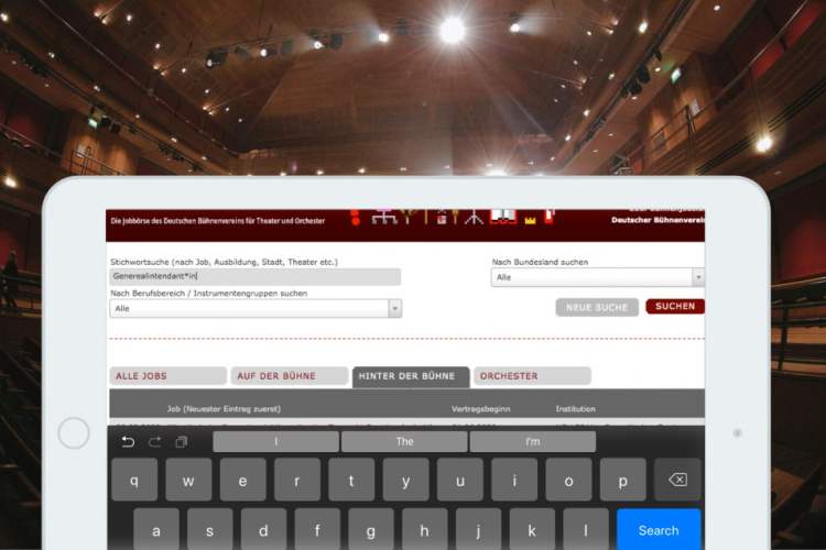 Vorhang auf für den nächsten Auftritt